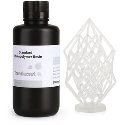 Elegoo standard resin 1kg - translucent Cene