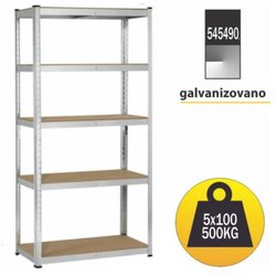 SmartStorage polica metal medijapan 180x90x35cm 5X100kg Cene