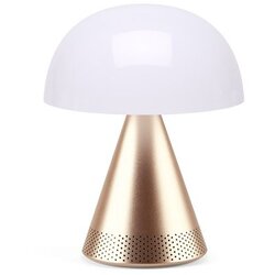 Lexon MINA L AUDIO prijenosna lampa s Bluetooth zvučnikom - Zlatna Cene