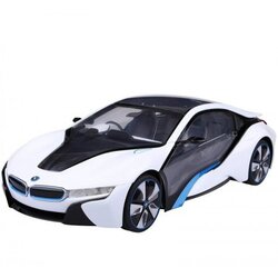 Rastar RC automobil BMW i8 1:14-sa svjetlom-bijel,siv Cene