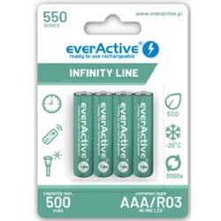 QT Punjive baterije AAA / R03 everActive Ni-MH 550 mAh Cene
