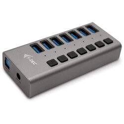 I-TEC U3CHARGEHUB7 polnilec za mobilni telefon Univerzalno Sivo AC Hitro polnjenje V zaprtih prostorih Cene