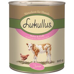 Lukullus Varčno pakiranje Junior 24 x 800 g - Piščanec & teletina Cene