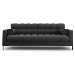 Cosmopolitan Design Temno siva sedežna garnitura 217 cm Bali – Cene