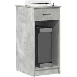 TOWER stalak za računalo s ladicom boja betona 35x45x77 cm Cene