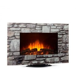 Klarstein Colmar, električni kamin, steklo, 2000 W, 7 barvne LED luči, daljinski upravljalnik Cene