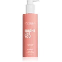 ICONIQUE Professional BRIGHT LIKE YOU Colour & Shine Protection Shampoo obnovitveni šampon za barvane lase 250 ml Cene