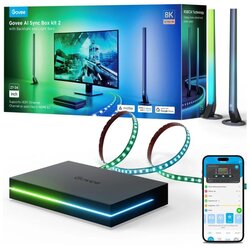 GOVEE AI Sync Box Kit 2 Pametni komplet za PC osvetljenje 27-34" + LED paneli Wi-Fi Cene