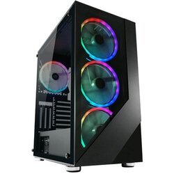 LC Power Ohišje Gaming 803B Shaded_X ATX črno z 4x 120mm RGB LED osvetlitvijo 2x USB 3.0 Cene