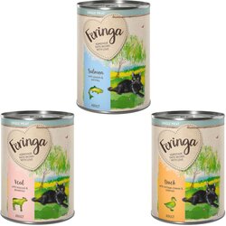 Feringa Poskusno mešano pakiranje Single Meat 6 x 410 g - Mešano pakiranje II (3 vrste): raca, teletina, losos Cene