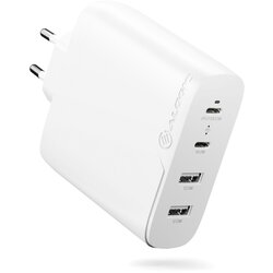 ALOGIC Rapid Power 100W 4-Port Fast GaN Charger +Cable 2m White Cene
