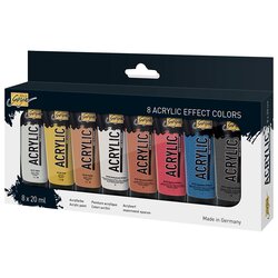  Akrilna boja Solo Goya Effect / set 8 x 20 ml (akrilne boje KREUL) Cijene