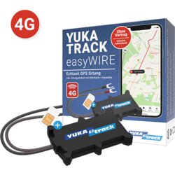 IOT YUKAtrack easyWire 4G AIO GPS Car Tracker with SIM + Data Flat Cene