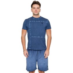 Leone 1947 Otroški kompleti Man T-Shirt Short Sleeves Old Wash Modra Cene