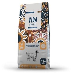 Craftia vida super hunting with chicken, lamb & super veggies adult dog medium & large breed - 12 kg Cene