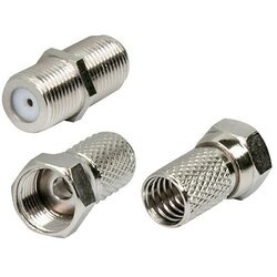 SCHWAIGER Set F-vtikačev (Za priključitev kablov ali konektorjev z F-vtičem/vtičnico, Primerno za: Kabel s Ø 6,8 - 7 mm) Cene
