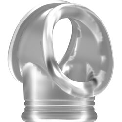 SONO No.48 cockring with ball strap transparent Cene