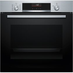 Bosch series 6, built-in oven, 60 x 60 cm, stainless steel, HBG536ES4 Cene