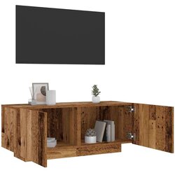 vidaXL TV ormarić LED boja drva 100x35x40 cm konstruirano drvo Cijene