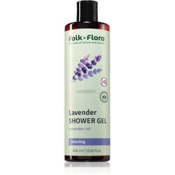 Folk & Flora Lavender relaksacijski gel za prhanje 400 ml Cene