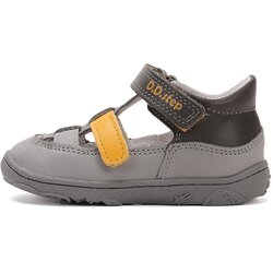 DD Step sandal H077-51332 FIRST STEP BAREFOOT F grey 24 Cene