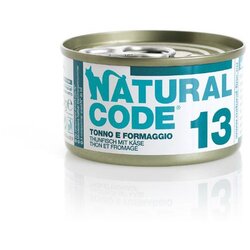 Natural Code cat konzerva za mačke - tuna and cheese 85g Cene