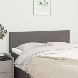  Uzglavlja 2 kom tamnosiva 72 x 5 x 78/88 cm od tkanine Cijene