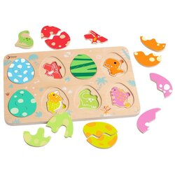 Classic World Klasična svjetska drvena slagalica s jajima dinosaura Cijene