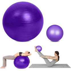 FLINTRONIC gimnastična žoga 65 cm z malo žogo in tlačilko Cene