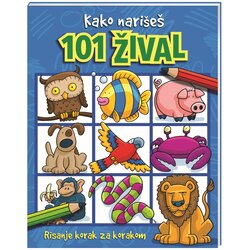 Mladinska Knjiga Kako narišeš 101 žival Cene