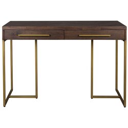 Dutchbone Stranska mizica v dekorju akacije v temni naravni barvi 45x120 cm Class – Cene