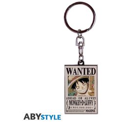 Abystyle privezak - one piece - wanted luffy Cene