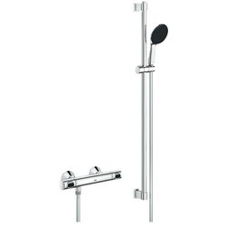 Grohe QuickFix Sistem za tuš Precision Flow (Število vrst curkov: 1 kos, Srebrna) Cene