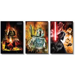 Simpo Zvezek A4 Star Wars, brezčrtni, 54 listov, sortirano, 1 kos Cene