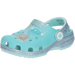 Crocs Odprti čevlji 'Frozen Elsa Classic' turkizna / srebrna Cene