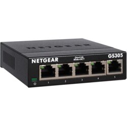 Netgear GS305 Neupravljano L2 Gigabit Ethernet (10/100/1000) Črna Cene
