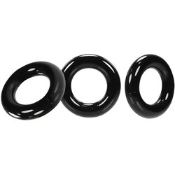 Oxballs Willy Cock Ring 3-Pack Black Cene