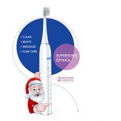 Prizma supersonic četkica za zube - sa 2 nastavka Cene