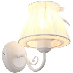 Candellux zefir zidna lampa 1X40W E27 bela Cene