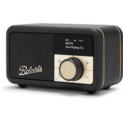 ROBERTS RADIO Revival Petite 2 Črna Mini Radio DAB+/FM v črni barvi, Bluetooth Audio Streaming Cene