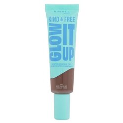 Rimmel London Kind & Free Glow It Up Moisturising Skin Tint puder normalna 30 ml nijansa 605 Deep Chocolate Cene