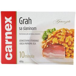 Carnex Pasulj sa slaninom, 400g Cene