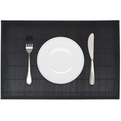 vidaXL 242109 6 Bamboo Placemats 30 x 45 cm Black Cijene