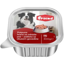 Friend Hrana za pse PAŠTETA GOVEDINA 300 g Cene