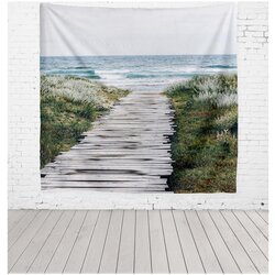 Really Nice Things Tapiserija iz mikrovlaken Beach Way, 140 x 140 cm Cene