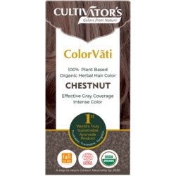 CULTIVATOR'S ColorVãti Organska zeliščna barva za lase - 15 kostanjev - 100 g Cene