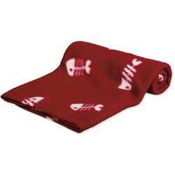 Plaček Pet Products Rdeča odeja za mačke iz flisa 100x70 cm Trixie Barney – Cene