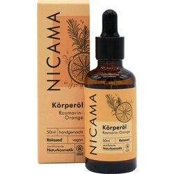 NICAMA Olje za telo - rožmarinovo-pomarančno - 50 ml Cene