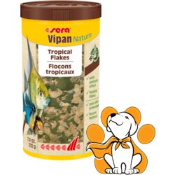 Sera vipan nature, osnovna hrana za akvarijumske ribe u listićima, 210g Cene