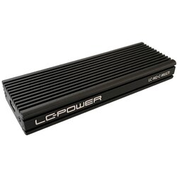 LC-Power LC-M2-C-MULTI-2USB 3.2 gen. 2×1 type c M.2SSD enclosure,sata&nvme Cene